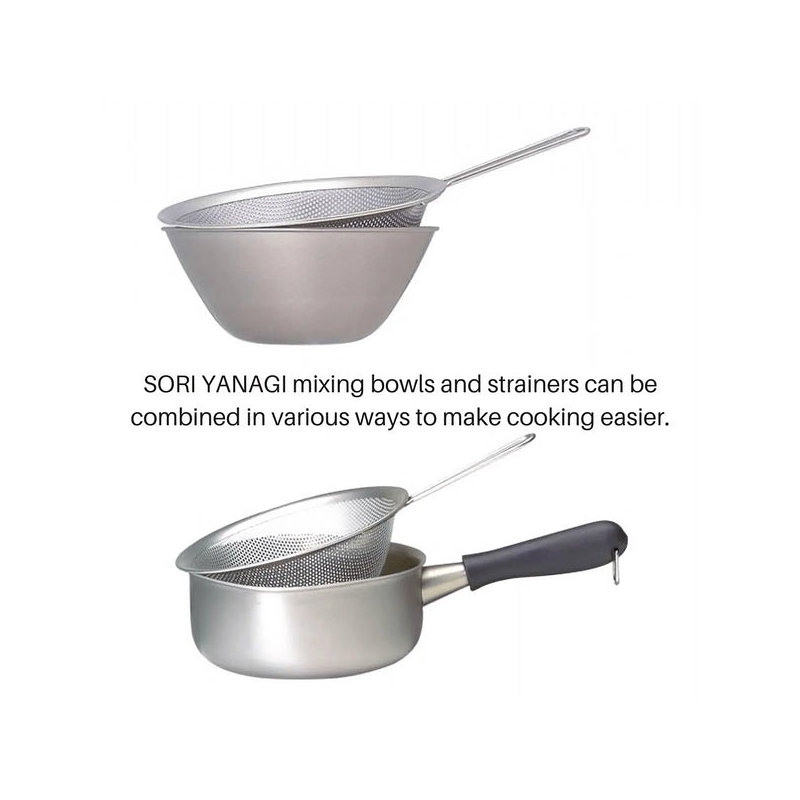 Crépine perforée Sori Yanagi, H 6,63 po x l 10,14 po