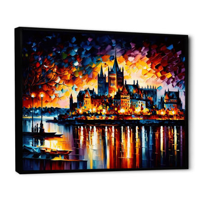 Coloré Québec I - reproduction sur toile
