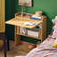 Kendyle 64cm Wall Mounted Fold-Down Desk with 3 Shelves-1987380148