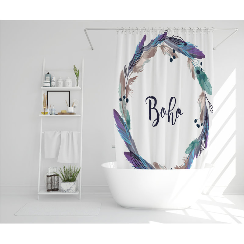 Buckmiller Polyester Shower Curtain Set