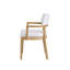 Ensemble de 2 chaises d'appoint Kasem Gorge Gabric & Oak