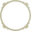 Ensemble d'anneaux de plafond coquille-88036064-88036066