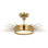 Soleil 1 - Light LED Semi Flush Mount by Suzanne Kasler