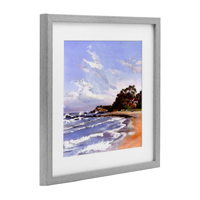«Malua Bay Seascape», reproduction d'art sous verre, conception de Patricia Reynolds