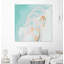 Printemps brise rose et turquoise I par Patricia Pinto - impression sur toile tendue-55810130