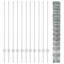 vidaXL Fence with Post Segment Outdoor Barrier Garden Terrace Divider Boundary