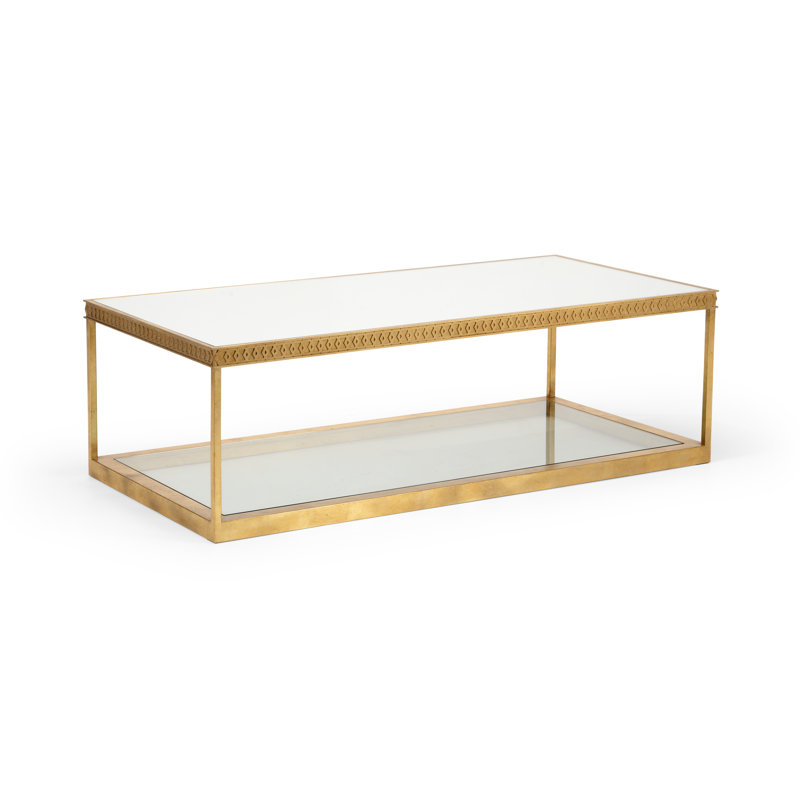 Alexander Cocktail Table, Gold