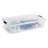 Rubbermaid Cleverstore Clear 41 Qt Plastic Storage Bins with Lids, 4-Pack-101700753