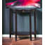 Black Finish Console Table