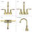 Bathroom faucet with 360 degree turn spout-110825948