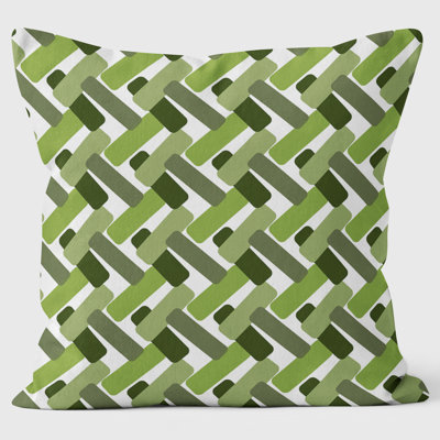 Geometric Square Abstract Scatter Cushion with Filling