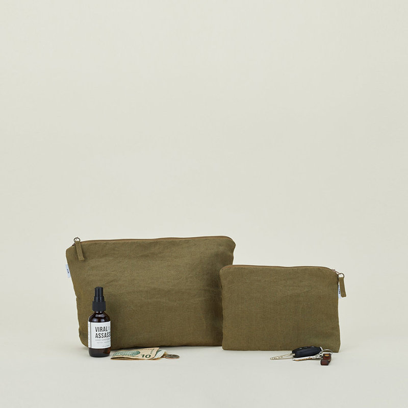 Rangement pour maquillage, Olive