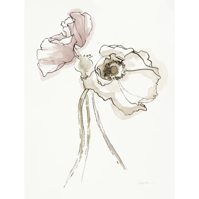 " Three Somniferums Poppies Neutral II "
