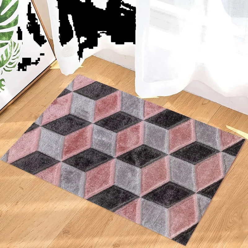 Shag Area Rug, Rectangle 60 x 110 cm