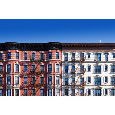 Fikir, vieux bâtiment sur toile par Deberarr, photographie