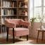 Fauteuil d'appoint moderne avec cadre en métal pour salon, chambre à coucher-434921605-434921848