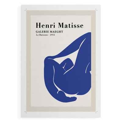 Matisse CXV III, reproduction encadrée - reproduction de toile seulement - non encadrée