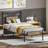 Belteau 43.7'' Bed Frame-1372351298-1472012862