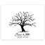 Livre d'or sur fond d'empreintes d'arbres-51880471