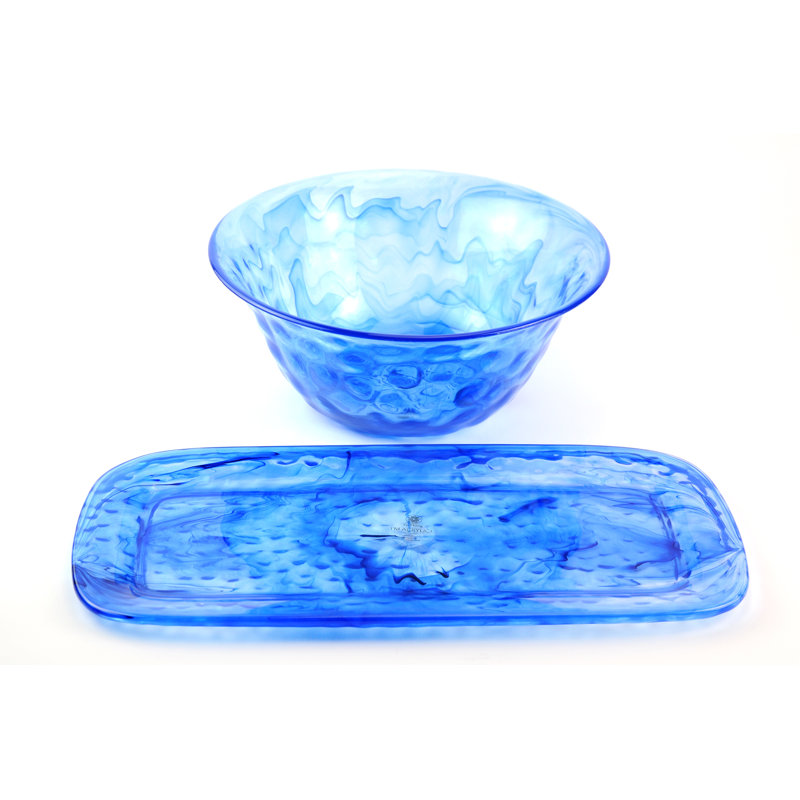 Metro Lane Davana Plastic Serving Bowl