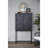 Sleek Storage Cabinet - Mdf & Iron - Modern Style For Versatile Room Use