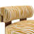 Tilton Zebra-Stripe Chenille Accent Chair-1248933957