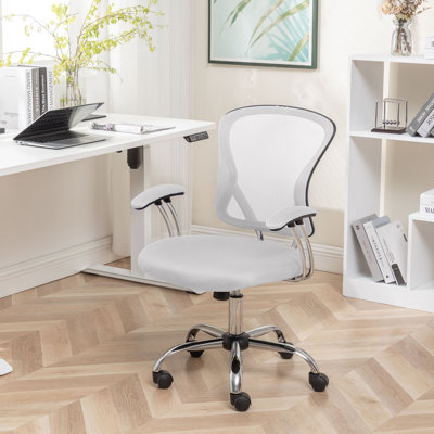 Dinuca Mesh Office Chair with Chrome Base