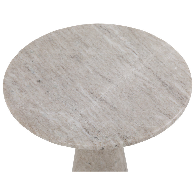 Sundries Marble End Table, 20" H x 15" W x 15" D