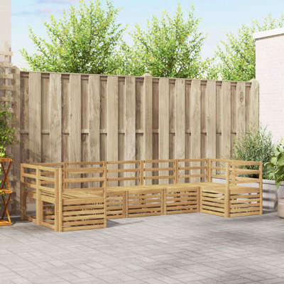 304cm Wide Patio Sectional Set