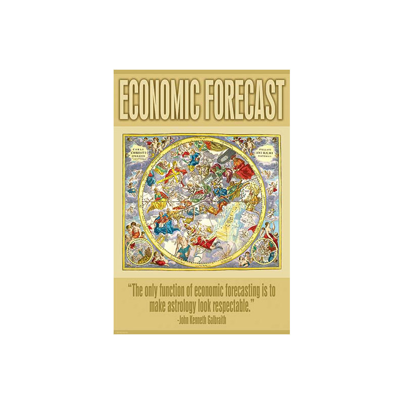 " Economic Forecast ", 66" H x 44" W