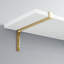 Gehler Solid Brass Shelf Bracket-2052380625-2052380624