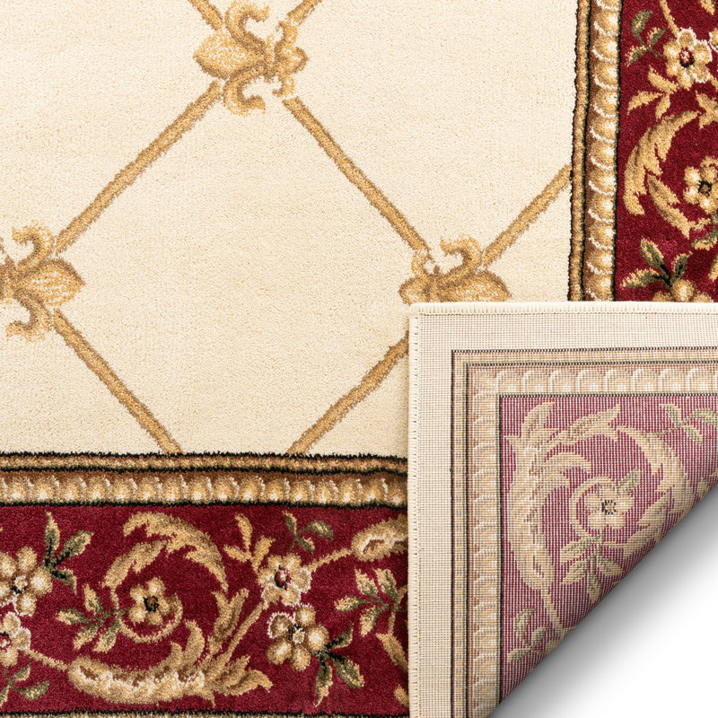 Runner Timeless Geometric Synthetic Area Rug, Runner 67 x 120cm