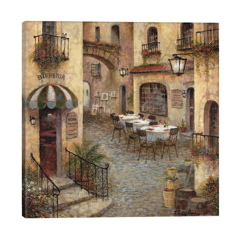 Buon Appetito I by Ruane Manning - Wrapped Canvas Painting, 93.98 cm H x 93.98 cm W x 3.175 cm D