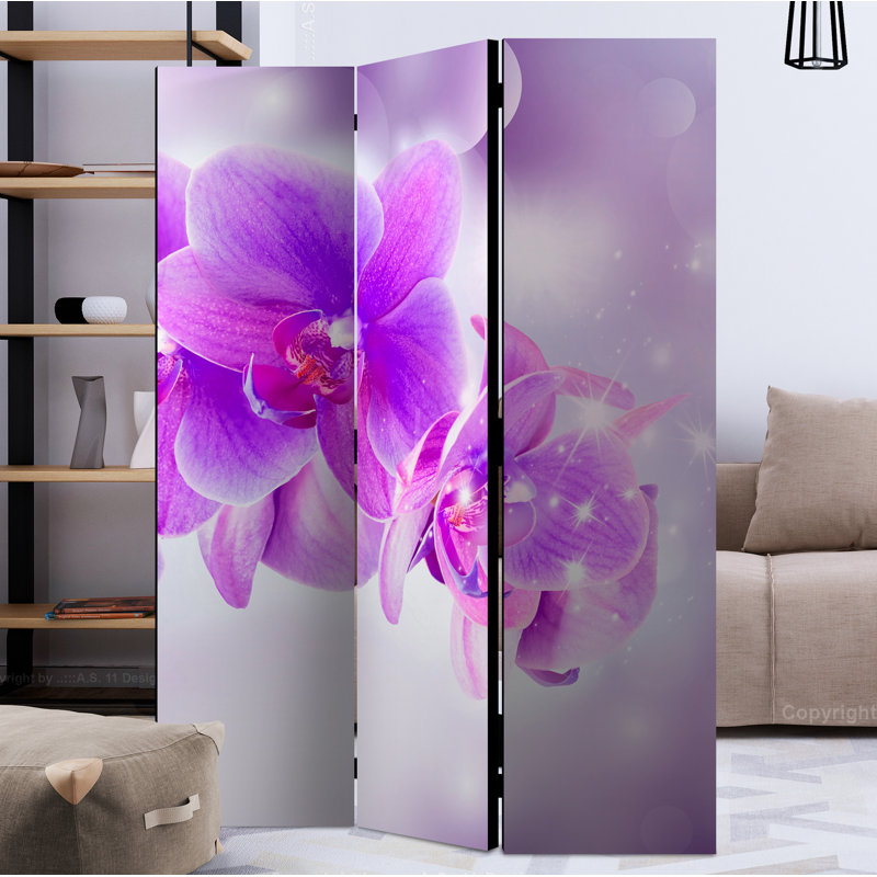 Marlena 172cm H Folding Room Divider, 3