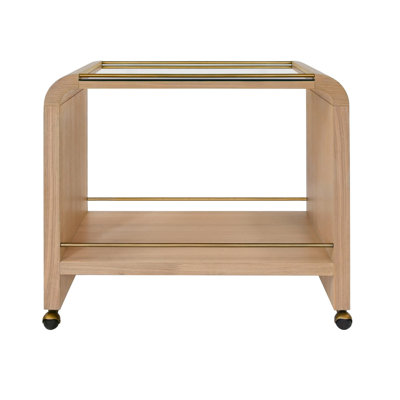 Myer Solid Wood Bar Cart