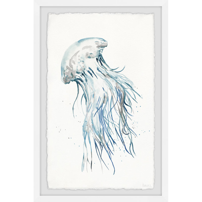 «Luminous Jellyfish», reproduction encadrée, H 12 po x l 8 po x P 1,5 po