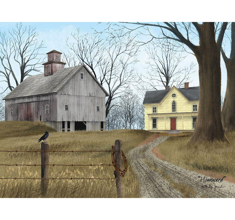 Art sur toile tendue par August Grove® Jacobs, Billy Gallery: Homeward, H 36 po x l 47 po