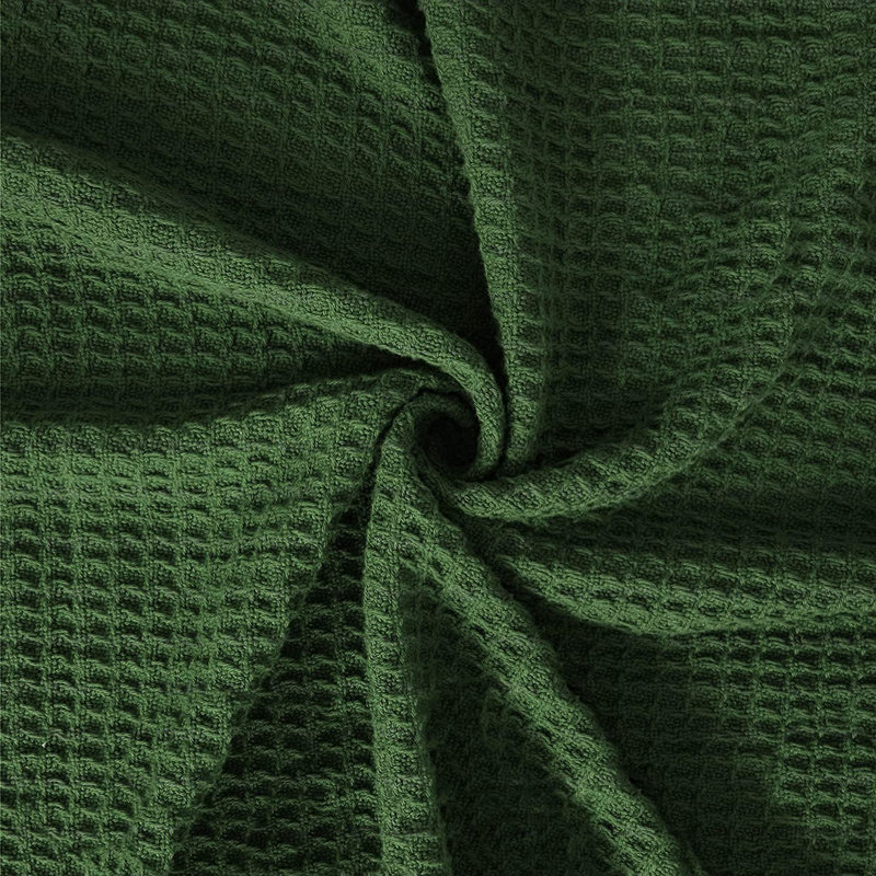 Couverture en coton, 5, Simple, Vert