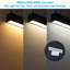 Luminaire linéaire DEL LinearLux 40 W, 1,2 m (4 pi), 3 CCT, dimmable et connectable, pour bureau, suspendu, noir.-121768950