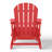 Outdoor Poly Adirondack Chair With Cup Holder (Set Of 2)-118433285