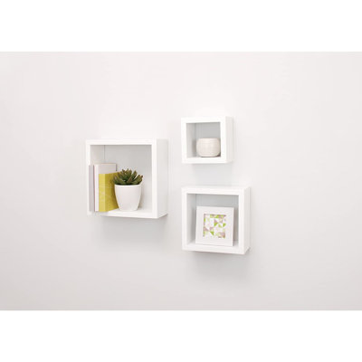 Golo 3 Piece Square Floating Shelf