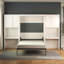 Lit escamotable avec 2 armoires de rangement et tiroirs Wexford Murphy-96215829-96215827