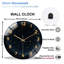 Horloge murale galaxie céleste Galaxy