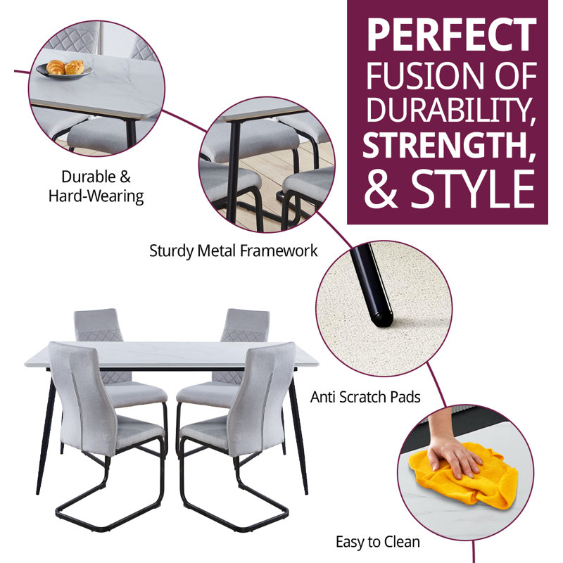 Mose 4 - Person Dining Set