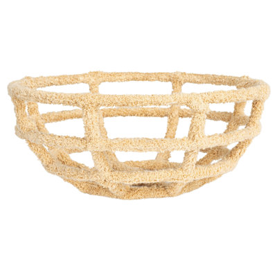 Round Cotton-Wrapped Decorative Bowl