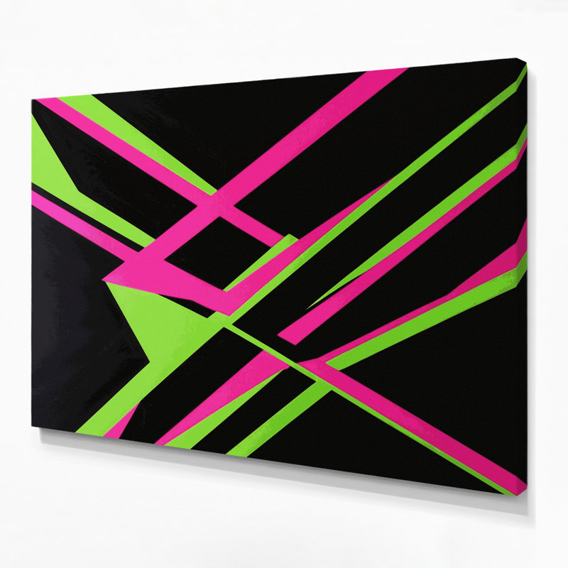 Art mural sur toile rigide Hard Edge 88, H 24 po x l 36 po