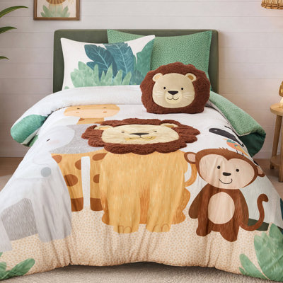 Animal Print Comforter Set