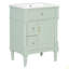 Meuble-lavabo sur pied 24 po avec lavabo, armoire de salle de bain autoportante avec tiroir rabattable et tablette réglable 24 po-618445161-618445164-618445159