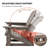 Hdpe Outdoor Glider Chair With 3-position Adjustable Backrest ( 1 Pack )-1930090789