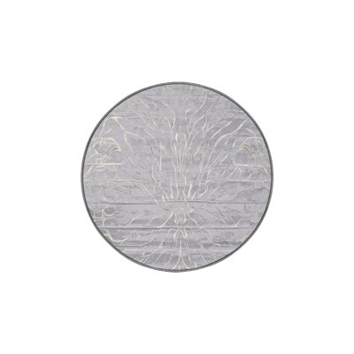 Machine Washable Gray Area Rug